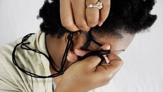 How To Do Yarn BraidsGenie Locs Step By Step Tutorial Part 2 [upl. by Keefe]