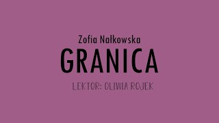 Zofia Nałkowska quotGranicaquot  rozdział 1  Oliwia Rojek [upl. by Inger397]