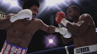 Apollo Creed vs Clubber Lang Full Fight  Fight Night Champion Simulation [upl. by Waldos665]