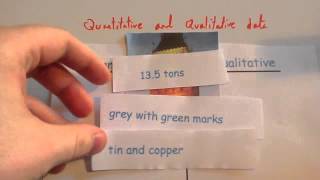 Quantitative and Qualitative Data  Corbettmaths [upl. by Icyac]