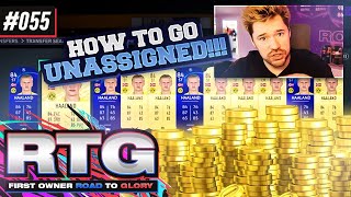 HOW TO GO UNASSIGNED BUT STILL OPEN PACKS  FIFA 21 First Owner Road To Glory 55 [upl. by Alrahc]