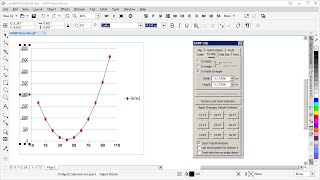 Adjust Objects Retain Positions AORP  CorelDRAW macro  Demo 02 [upl. by Oballa48]