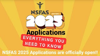 2025 NSFAS Applications Now Open  4 Easy Steps To Apply For NSFAS Mynsfas KanoAkademy [upl. by Portia]