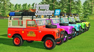 FARMING SIMULATOR 22 JEEP RACE CHALLENGE RACE WITH HARD TRACK 209 [upl. by Ataynek]