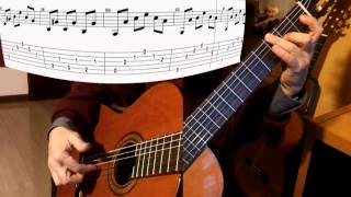 Traditional MALAGUEÑA  study easy for arpeggios sheet music available [upl. by Aurea978]