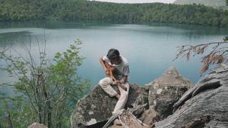 Mathieu Des Longchamps  Les anges  Session acoustique au Lac Pavin [upl. by Hniht]