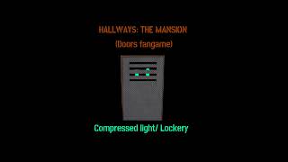 HALLWAYS THE MANSION Doors fangame Soundtrack  Lockery [upl. by Siderf]