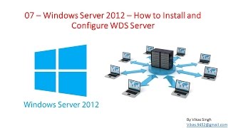 07 – Windows Server 2012 – How to Install and Configure WDS Server [upl. by Enened]