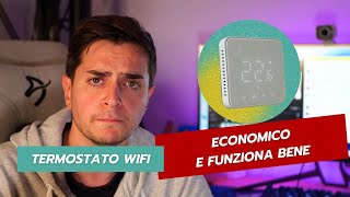 Termostato WiFi SMART ECONOMICO 2024 Homekit  Alexa [upl. by Kabab]