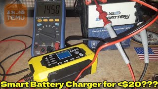 Smart 12V Battery Charger With Pulse Repair [upl. by Wessling]