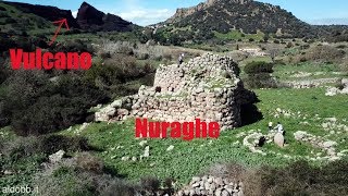 Il nuraghe ed il vulcano  Ittireddu Sardinia Italy [upl. by Nore]