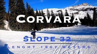 Corvara  Alta Badia  Slope 32 Vizza for beginners [upl. by Anitnahs500]