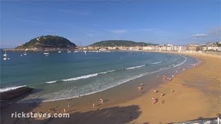 Basque Country Seaside San Sebastián  Rick Steves’ Europe Travel Guide  Travel Bite [upl. by Gerome458]