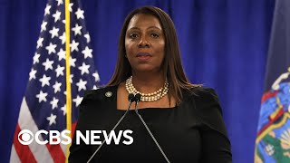 New York Attorney General Letitia James speaks after Trump civil fraud ruling  full video [upl. by Arreit]