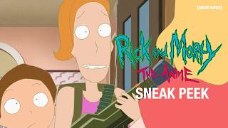 Rick and Morty The Anime  Sneak Peek  Episode 4  Memories  Adult Swim Europe [upl. by Atyekram]