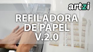 Refiladora de Papel Caseira versão 20 [upl. by Iline760]