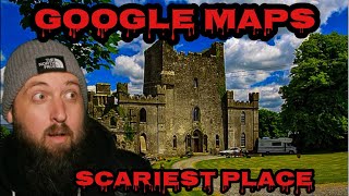 GOOGLE MAPS SCARIEST PLACE IN IRELAND  LEAP CASTLE [upl. by Trefor]