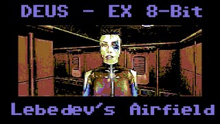 Deus Ex  Lebedevs Airfield 8Bit C64 SID Cover  Oscilloscope View [upl. by Natsud]