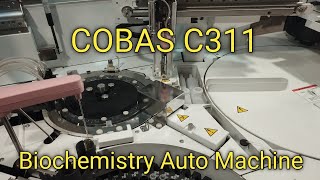 Cobas C311 Roche Biochemistry fully automated biochemistry analyzer machine [upl. by Aissela]