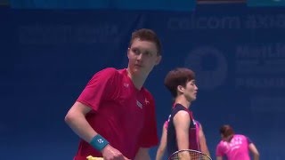 Celcom Axiata Malaysia Open 2016  Badminton QF M4MS  Viktor Axelsen vs Lee Chong Wei [upl. by Lehmann]