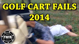 Epic Golf Cart Fails [upl. by Dougy]