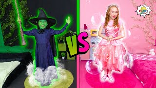 WICKED Witch vs Good Witch Who has the BEST Room CHALLENGE 🧙‍♀️✨ [upl. by Nestor207]