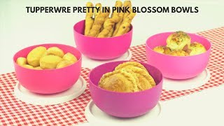 Tupperware Pretty In Pink Blossom Bowls [upl. by Heisser]