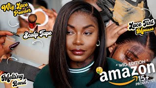 2022 November AMAZON MUST HAVES ✨ WIG EDITION ✨ 15 Amazon Finds Laurasia Andrea Amazon Haul [upl. by Nadnerb]