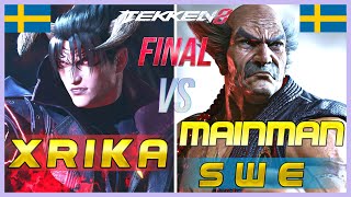 Tekken 8 ▰ MainManSwe Heihachi Vs xRika Devil Jin ▰ Ranked Matches [upl. by Enelcaj]