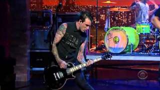 44 When your heart stops beating live on David Letterman [upl. by Haridan]