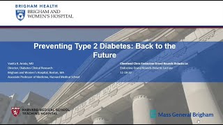 Preventing Type 2 Diabetes Back to the Future [upl. by Oilicec]