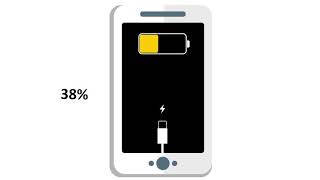 iPhone Battery Charging 0 to 100 Percent  NCR Animation [upl. by Ianahs]