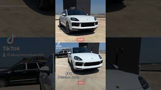 New 2024 Porsche Cayenne vs 2023 Cayenne porsche porsche911 porsche911turbos cayenne cars car [upl. by Suivatco231]