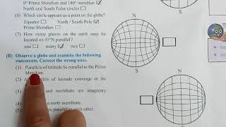 6th std GEOGRAPHY😊 1 The Earth and the Graticule☺QUESTIONS AND ANSWERS👍 very easy explaination i [upl. by Ehsrop]