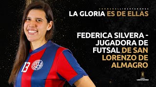 FEDERICA SILVERA  JUGADORA DE FUTSAL DE SAN LORENZO DE ALMAGRO [upl. by Zollie]