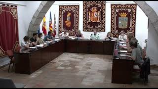 6Pleno Ordinario del Ayuntamiento de Alcalà de Xivert celebrado el 25092024 [upl. by Analra505]