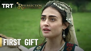 Ertugruls first gift to Halime  Resurrection Ertugrul Season 1 English Subtitles [upl. by Assirec]