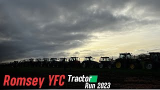 Romsey Young Farmers Tractor Run December 2023 [upl. by Oneill656]