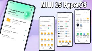 SAIU 💥 Novo GERENCIADOR de ARQUIVOS  MIUI 15 HyperOS  Novo LAYOUT  Ficou Lindo  Instale Já [upl. by Medlin]