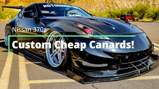 DIY Canards  370z [upl. by Ijar]