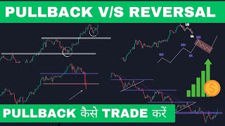 Identify Pullback VS Reversal  Pullback Trading Strategies [upl. by Joleen]