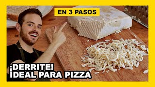 🔶 Como hacer QUESO MOZZARELLA VEGANO receta fácil [upl. by Rasecoiluj825]