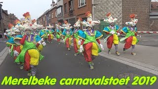 de voledige carnavalstoet van merelbeke oost vlaanderen 2019 [upl. by Debee]