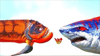 Ark Survival  XIPHACTINUS vs WATER CREATURES and more Ep264 [upl. by Atikahs]