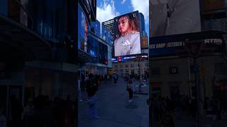 Toronto billboards digital billboard  Canada yongedundassquare [upl. by Sinned]