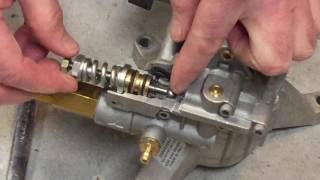 How a pressure washer unloader valve works with cutaway view [upl. by Vowel]