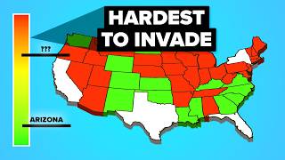 US States IMPOSSIBLE To Invade [upl. by Novaelc436]