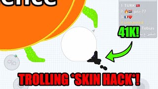 TROLLING MACRO HACKERS AFK SKIN HACK Agario Mobile  DESTROYING MACRO REVENGE  BEST OF AGARIO [upl. by Ttoile36]