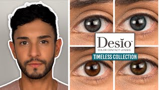 Desio Contact Lenses  Timeless Collection Review [upl. by Lehctim]