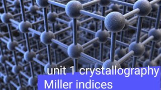 Miller indices unit 1crystallographydirection and planesengineering physics2 [upl. by Cross]